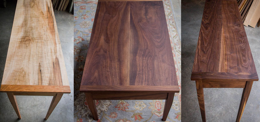 Mountain Mule Hardwoods Home We Use Walnut Cherry Red And White Oak Quarter Sawn Maple Curly Ambrosia Ash